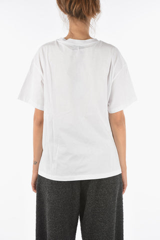 EMPORIO Crewneck T-shirt with Celebratory Print
