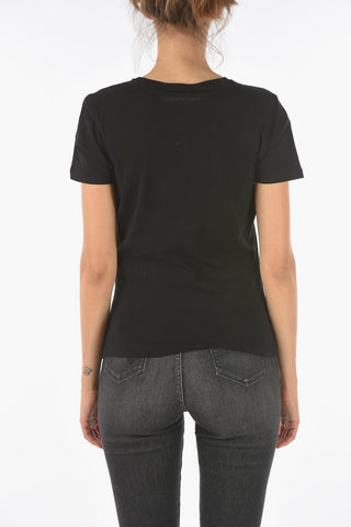 EMPORIO Crewneck T-shirt with Frontal Print