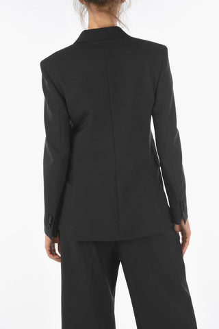 Virgin Wool Blend S/B MENS FIT TUX JACKET Blazer