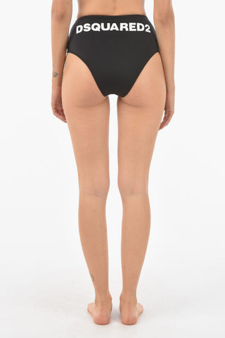High Waist Swim Briefs