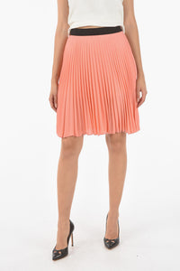 Plissierter Rock CREPE PLISSE' mit Shorts