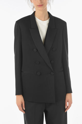 Double-breasted DOUBLE TUXEDO JACKET Blazer with Vest