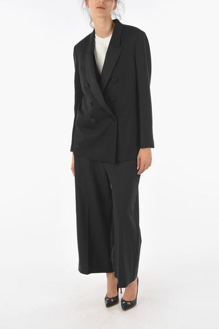 Double-breasted DOUBLE TUXEDO JACKET Blazer with Vest