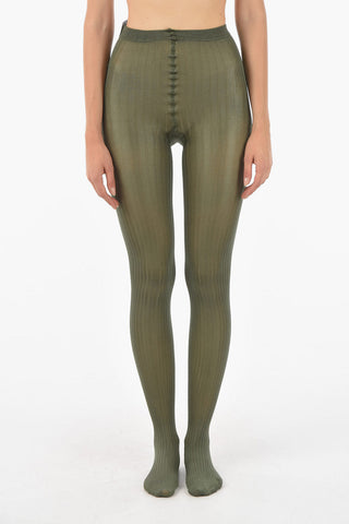 silk blend stretch Tights