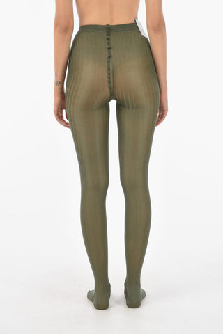 silk blend stretch Tights