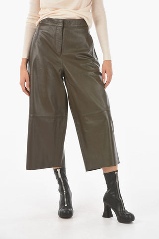 Leather LEAH Culotte Pants