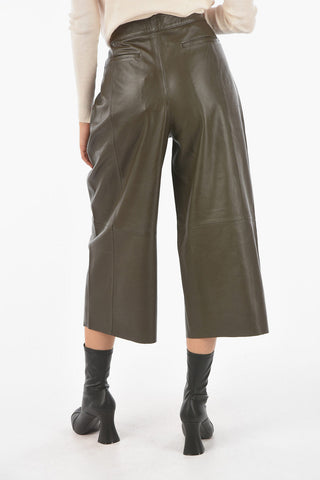 Leather LEAH Culotte Pants