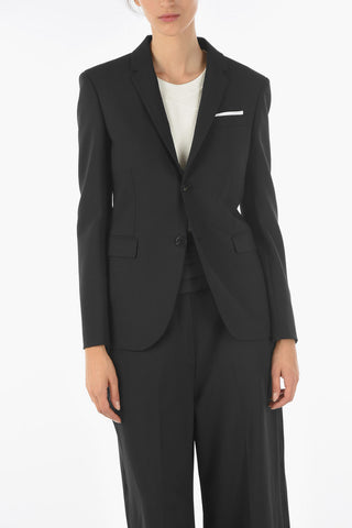 Blazer S/B MEN'S FIT DAY JACKET in Misto Lana Vergine 