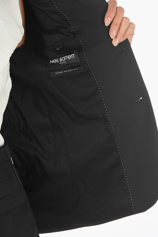 Blazer S/B MEN'S FIT DAY JACKET in Misto Lana Vergine 