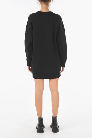 Neoprene MOTO BIKE Sweatshirt Dress
