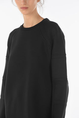 Neoprene MOTO BIKE Sweatshirt Dress