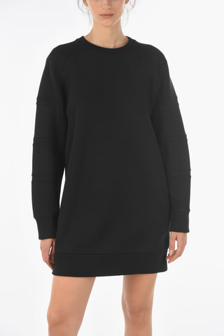 Neoprene MOTO BIKE Sweatshirt Dress