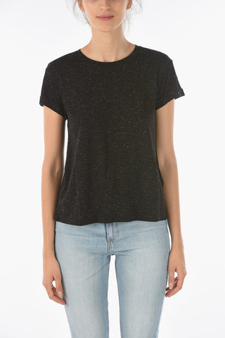 Crew Neck ANNA SHIMMER Lurex T-Shirt