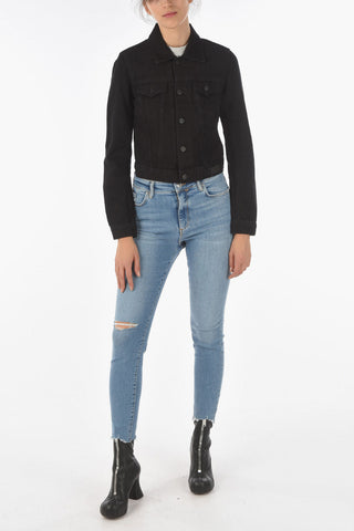 double breast pocket denim DE-LIMMY jacket
