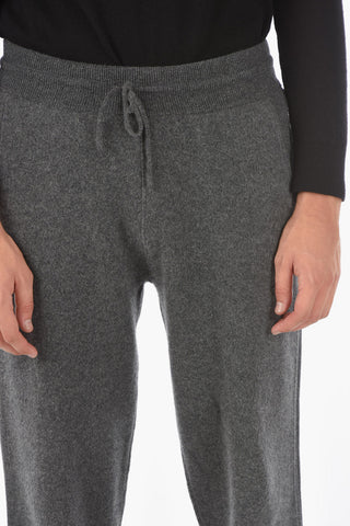 ZZEGNA Drawstring Waist Cashmere 3 Pockets Joggers