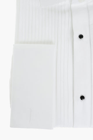 CC COLLECTION Ceremony Shirt with Jewel Buttons