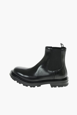 Stivaletti Chelsea WATSON in Pelle con Suola Statement