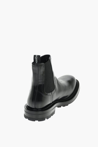 Stivaletti Chelsea WATSON in Pelle con Suola Statement