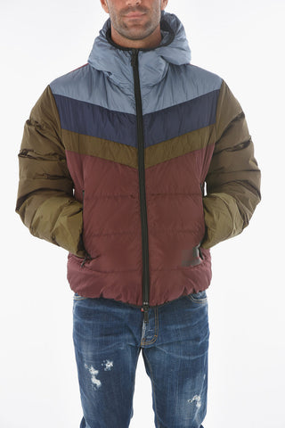 Hooded 2 Pockets Down Jacket