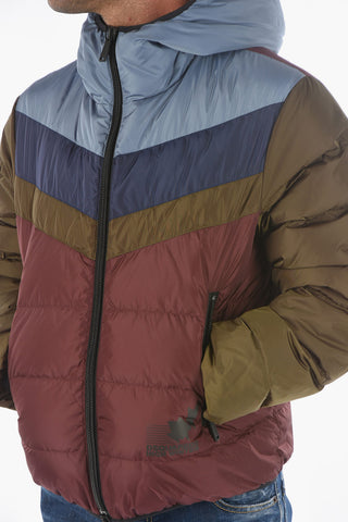 Hooded 2 Pockets Down Jacket