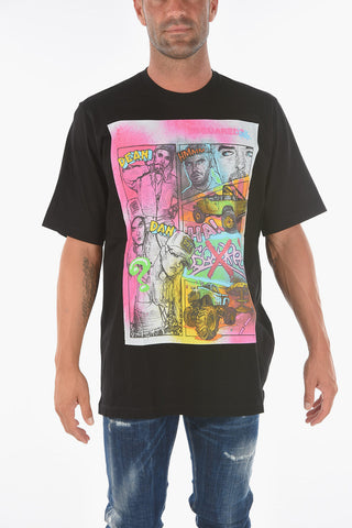 printed SLOUCH FIT T-Shirt
