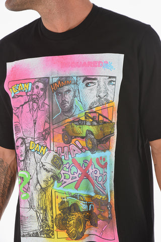 printed SLOUCH FIT T-Shirt