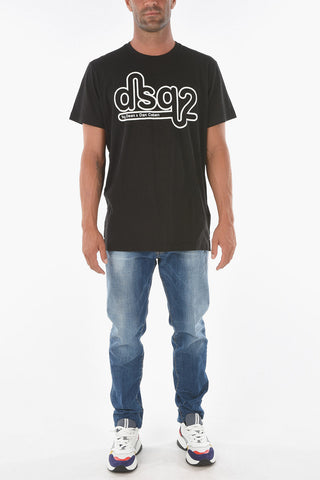 front printed CIGARETTE FIT t-shirt