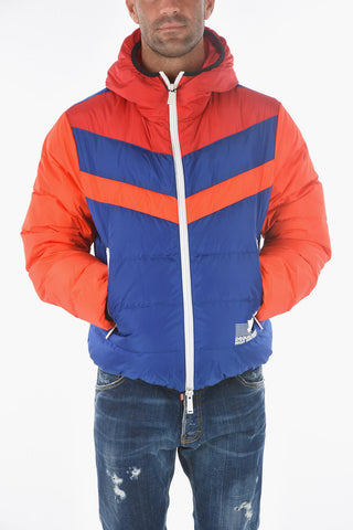 Hooded 2 Pockets Down Jacket