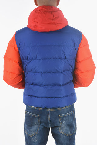 Hooded 2 Pockets Down Jacket