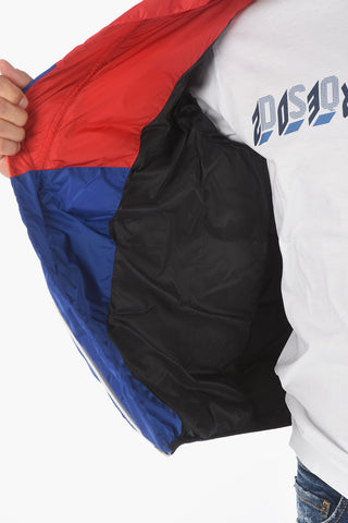 Hooded 2 Pockets Down Jacket