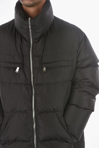 zip closure 4 pockets down jacket