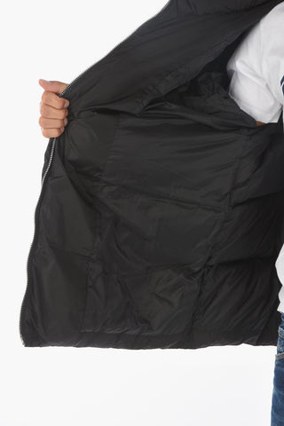 zip closure 4 pockets down jacket