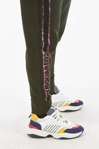 Contrasting Side Bands 2 Pockets SKI FIT Joggers
