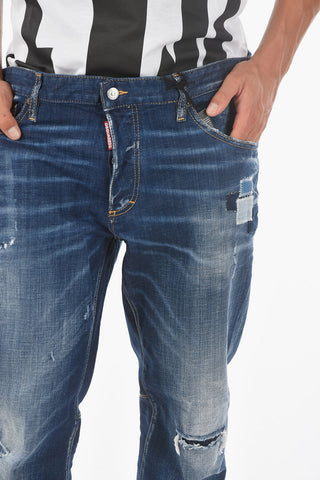 17cm Cuffed Hem SAILOR Distressed Jeans