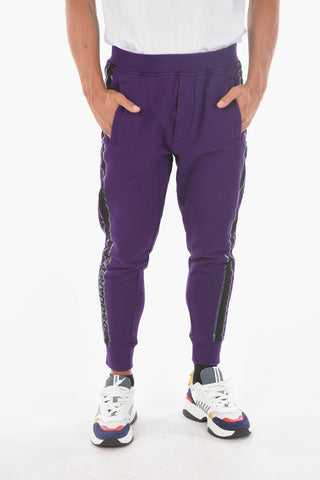 contrasting side band SKI FIT joggers