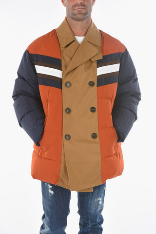 Double Layer Double Breasted Coat