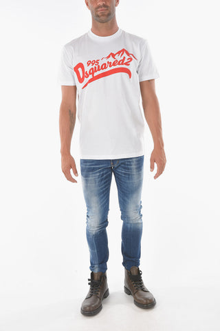 Crew-Neck COOL FIT T-Shirt With Print