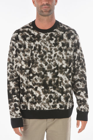 Pullover TORTIS Oversized con Motivo Animalier