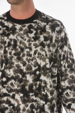 Pullover TORTIS Oversized con Motivo Animalier