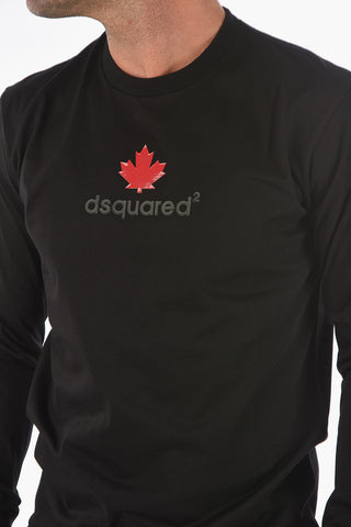 Embossed Logo Long Sleeve COOL FIT T-Shirt