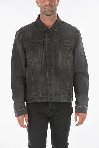 Giubbotto CEREMONY in Denim con Stampe