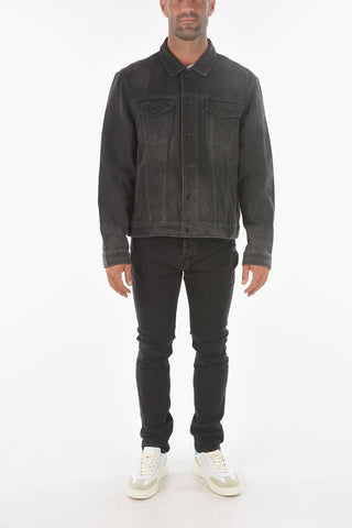 Giubbotto CEREMONY in Denim con Stampe