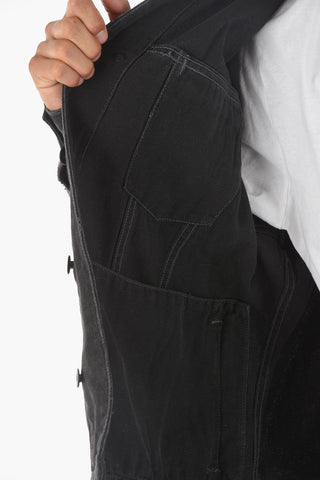 Giubbotto CEREMONY in Denim con Stampe