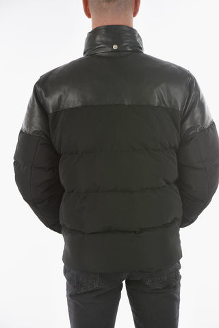 Eco-leather Detail WOODROW Padded Jacket