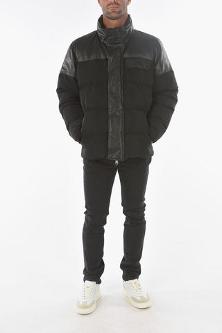 Eco-leather Detail WOODROW Padded Jacket