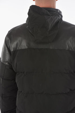 Eco-leather Detail WOODROW Padded Jacket