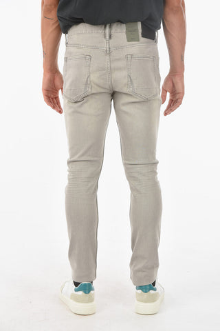 Creasing Effect CIGARETTE Skinny Jeans 16cm