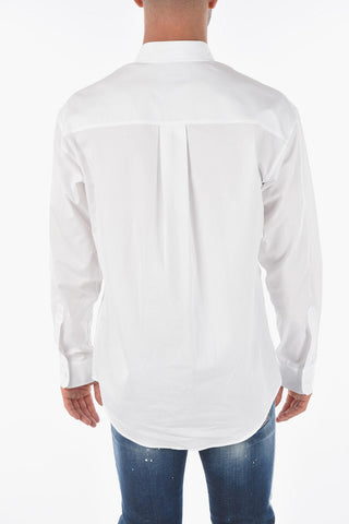 Lettering Logoed Poplin Shirt