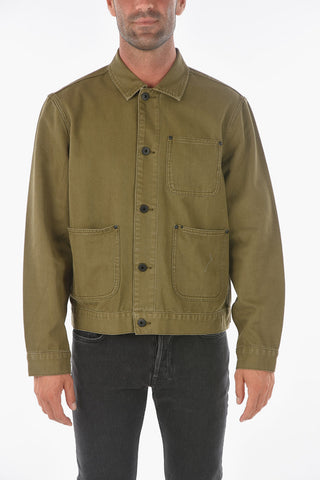Denim FAIRMOUNT Jacket with Breast Pocket