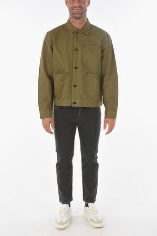Denim FAIRMOUNT Jacket with Breast Pocket